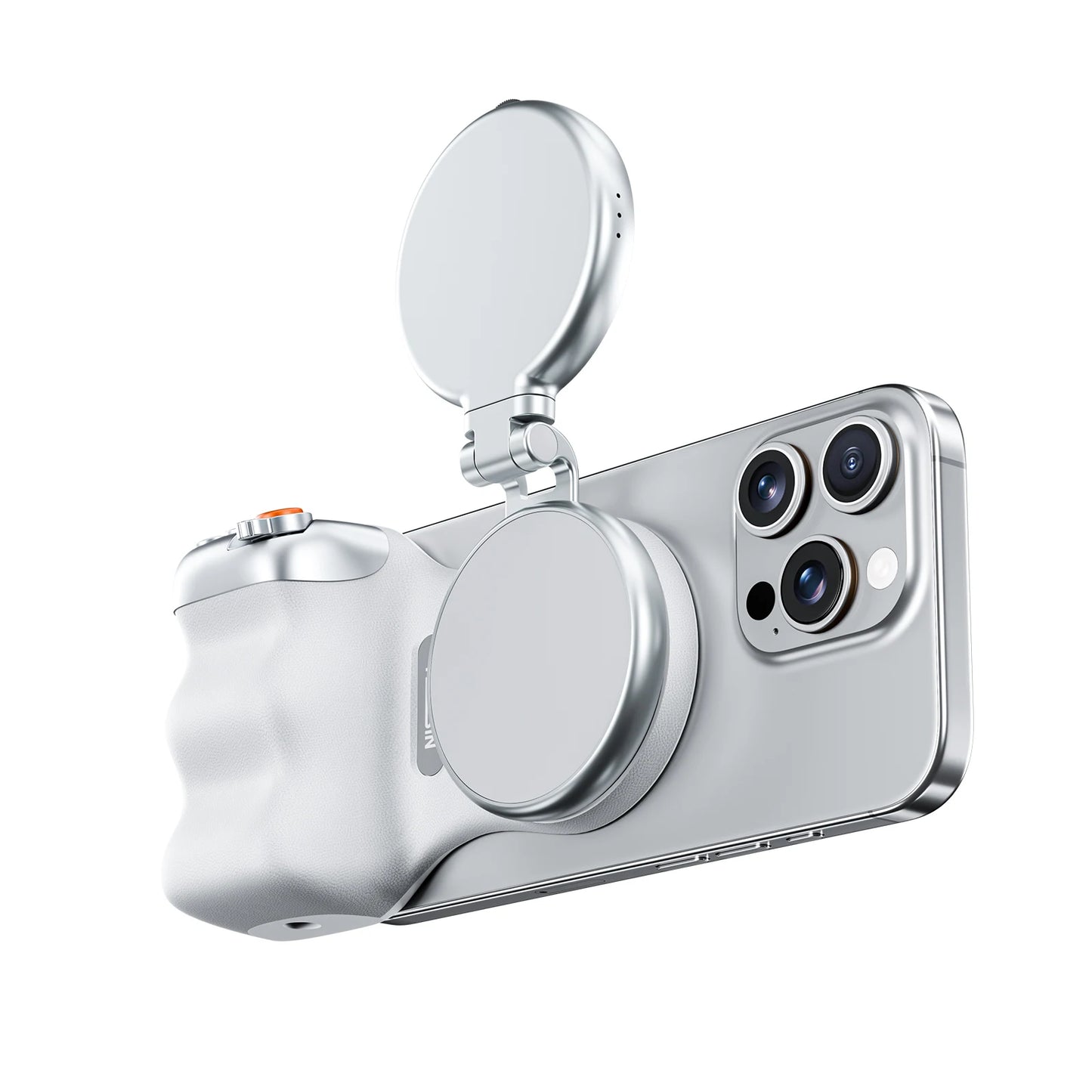 Magnetic Phone Camera Handle – Shooting Grip with Bluetooth Remote Control
