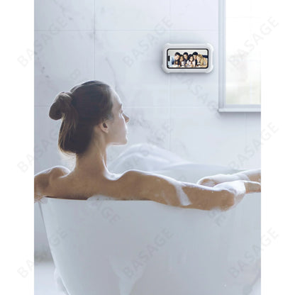 Bathroom Phone Holder – Waterproof, 480° Adjustable, Wall-Mounted