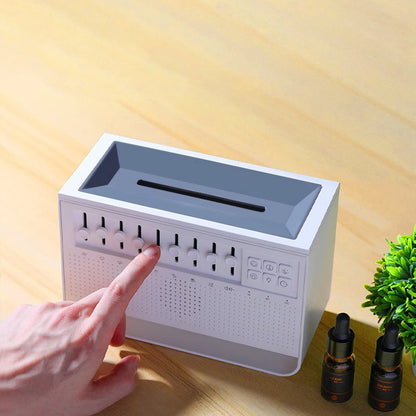 White Noise Sleep Machine – Bluetooth Speaker, Night Light & Humidifier (3-in-1 Design)