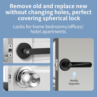 Smart Fingerprint Door Lock – 5-in-1 Keyless Entry (Fingerprint, Password, Key, App, Card)