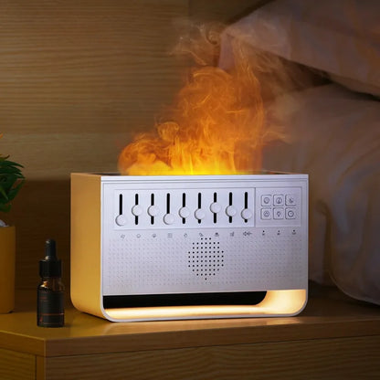 White Noise Sleep Machine – Bluetooth Speaker, Night Light & Humidifier (3-in-1 Design)