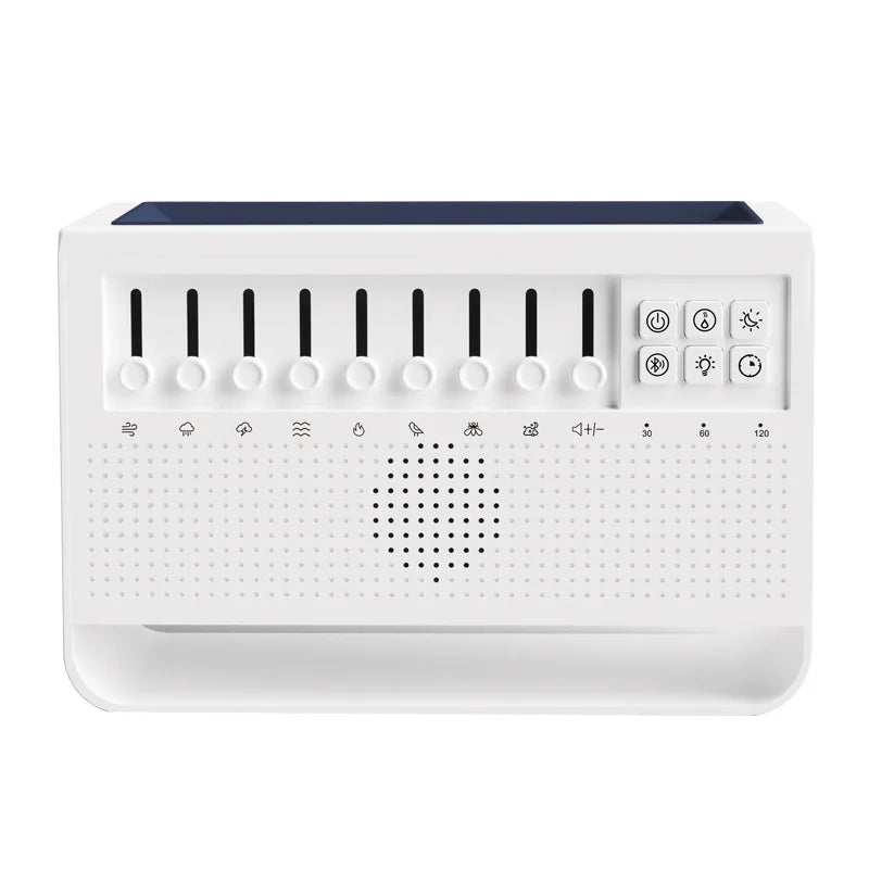 White Noise Sleep Machine – Bluetooth Speaker, Night Light & Humidifier (3-in-1 Design)